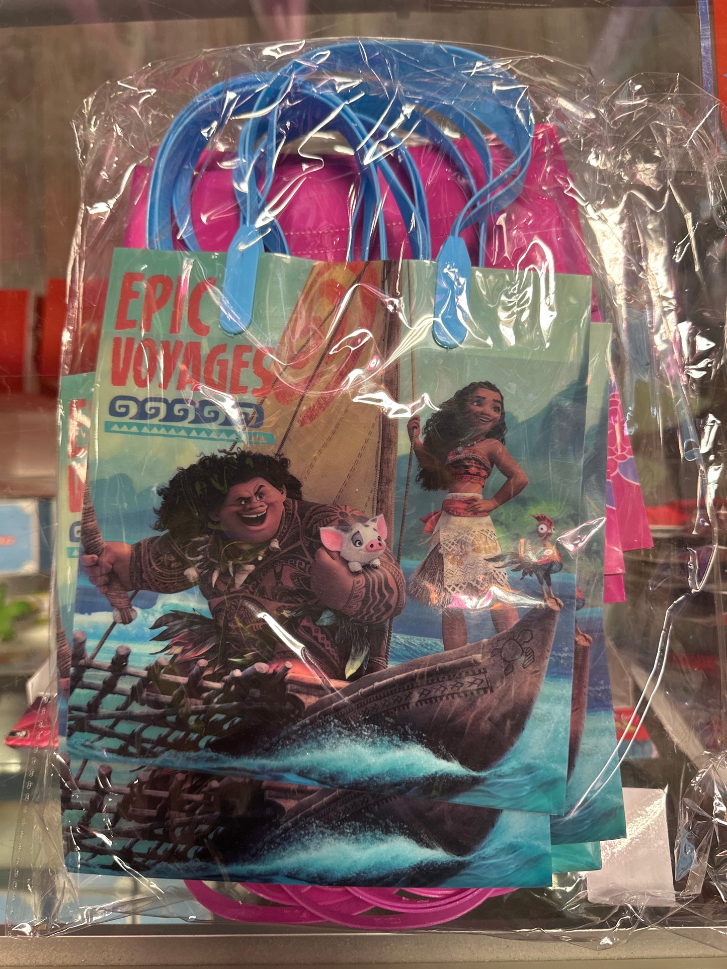 Moana Plastic Bags 12 Pack