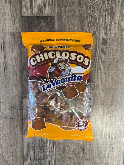 Chiclosos La Vaquita Sabor Cajeta 36 pk