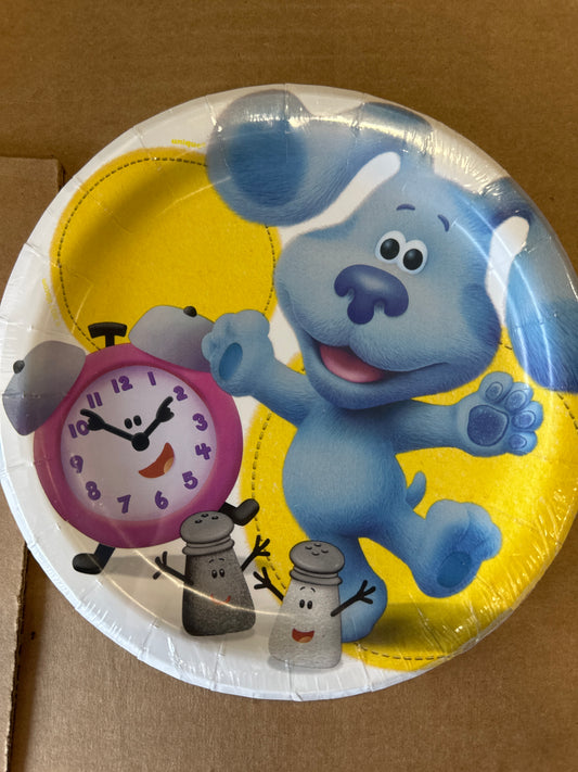 Blues Clues dessert plates