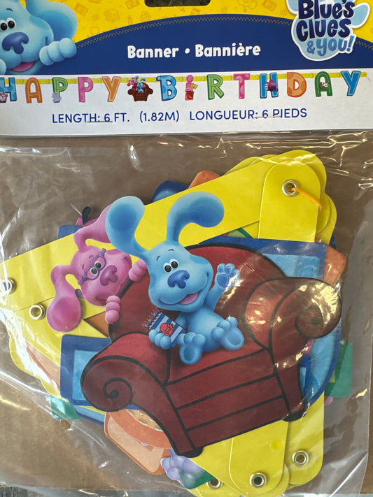 Blues Clues HBD banner