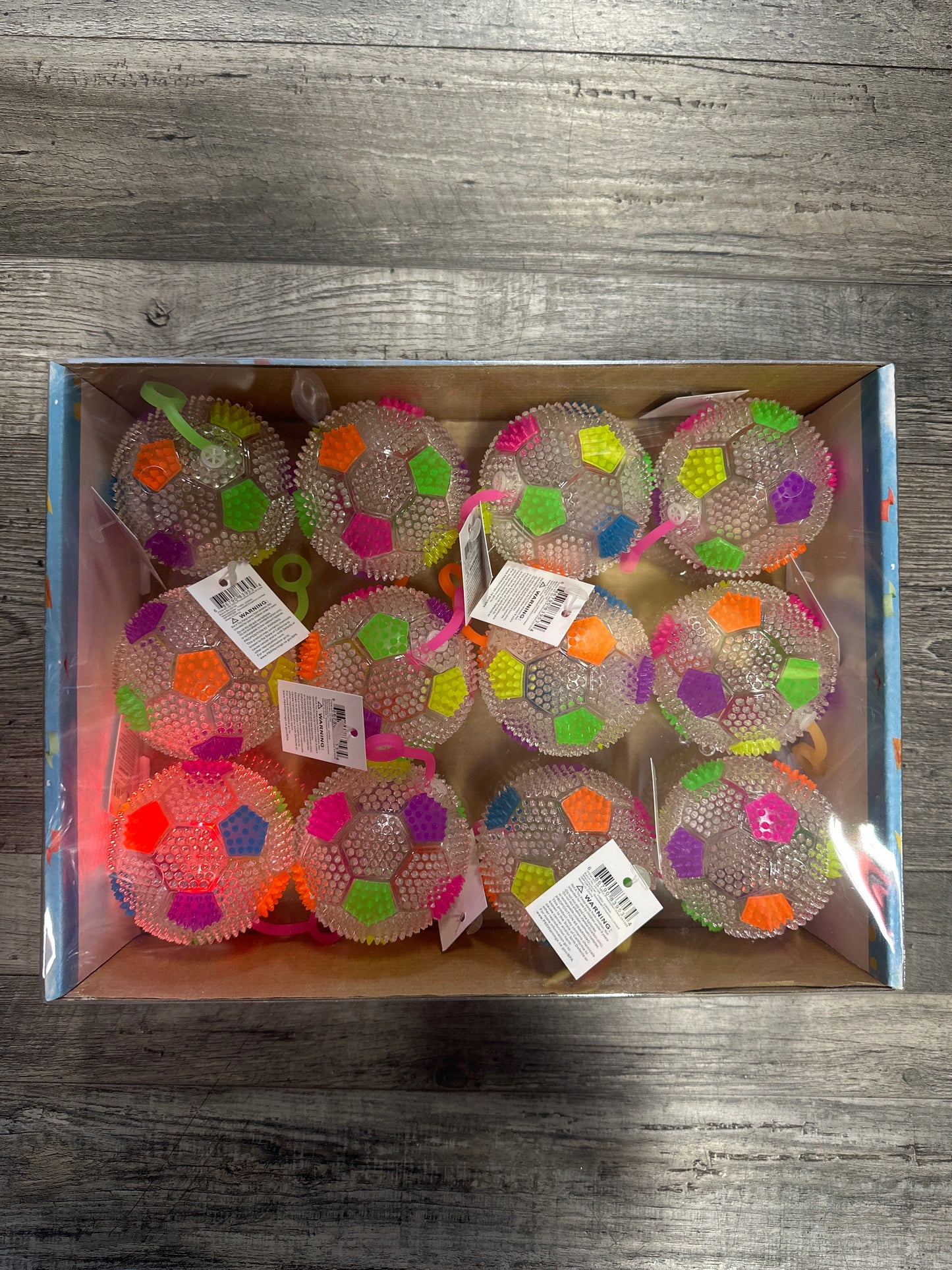 Clear Soccer Light Up Balls