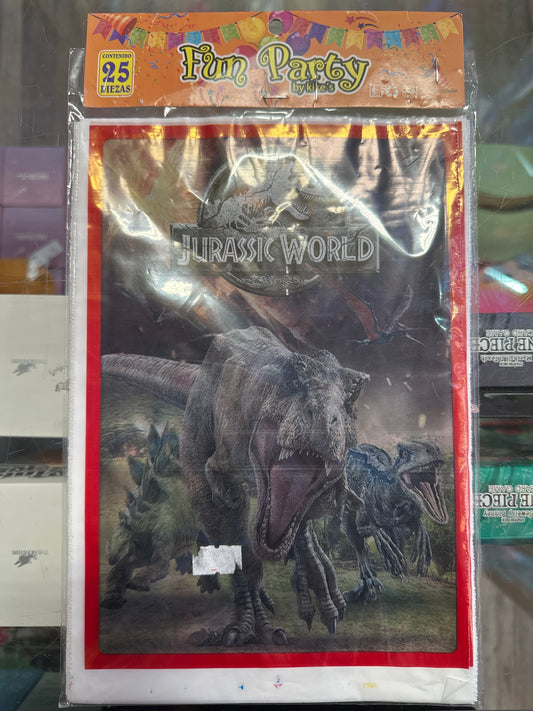 Jurassic World Loot Bags 25pc