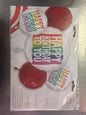 Rainbow Happy Birthday Balloons