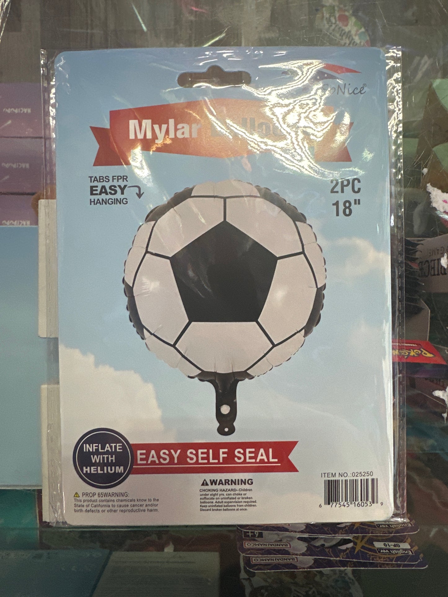 18inch SoccerBall 2pk Inflated