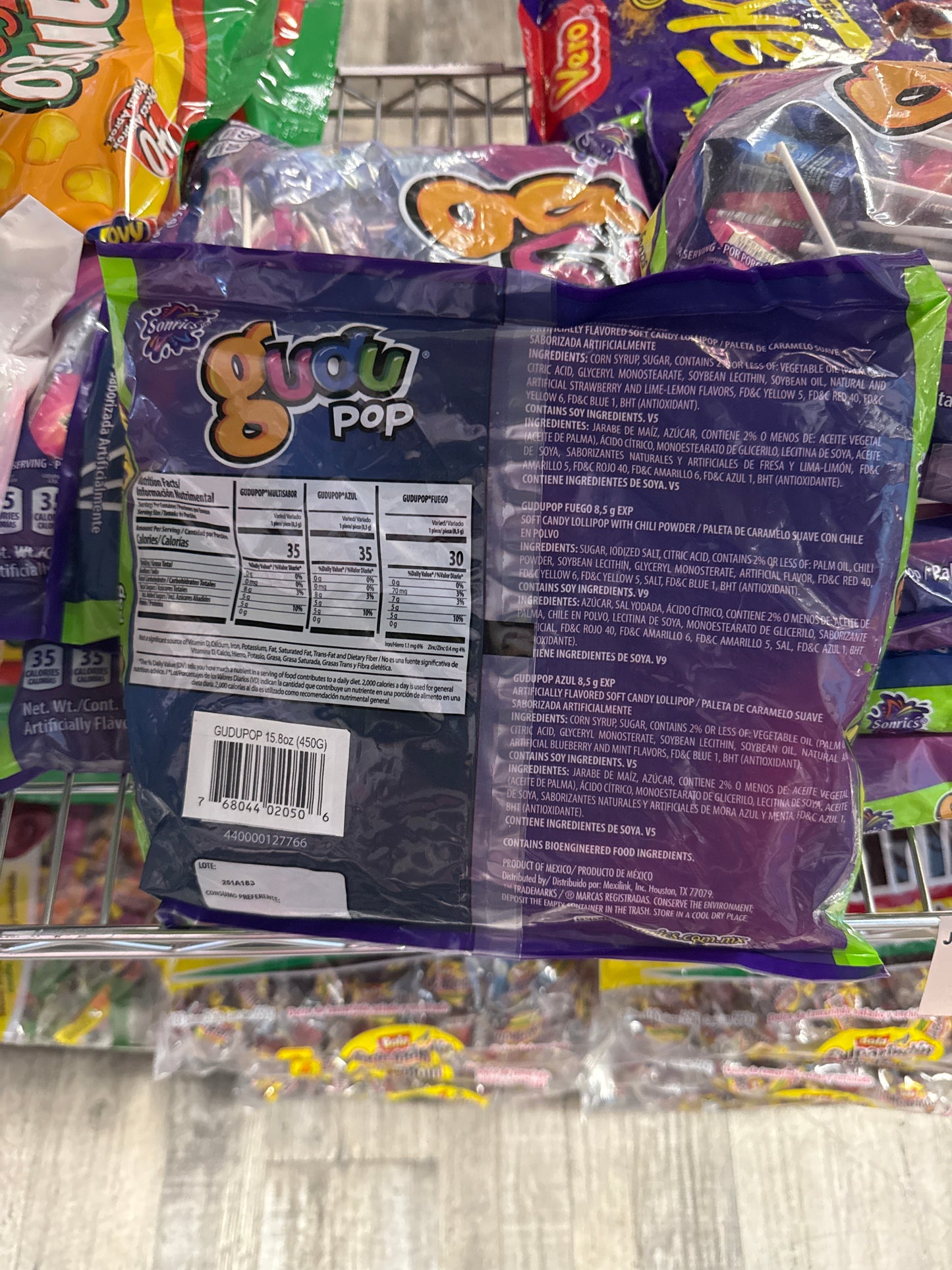 Gudu Pop Lollipops 53 pk