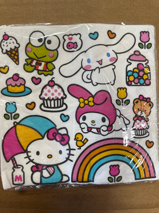 Hello Kitty & Friends napkins