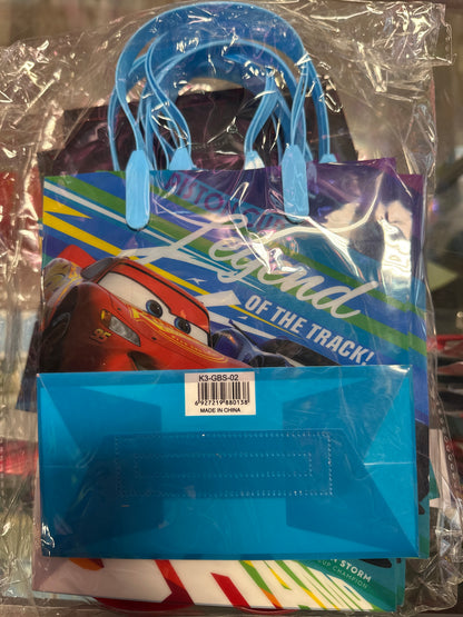 Cars Plastic Bags 12 pack