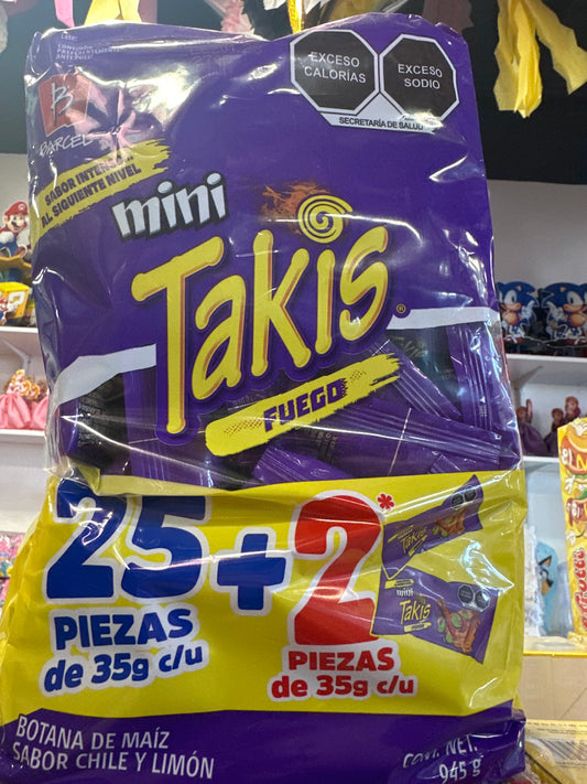 Mini Takis Fuego 25 piece