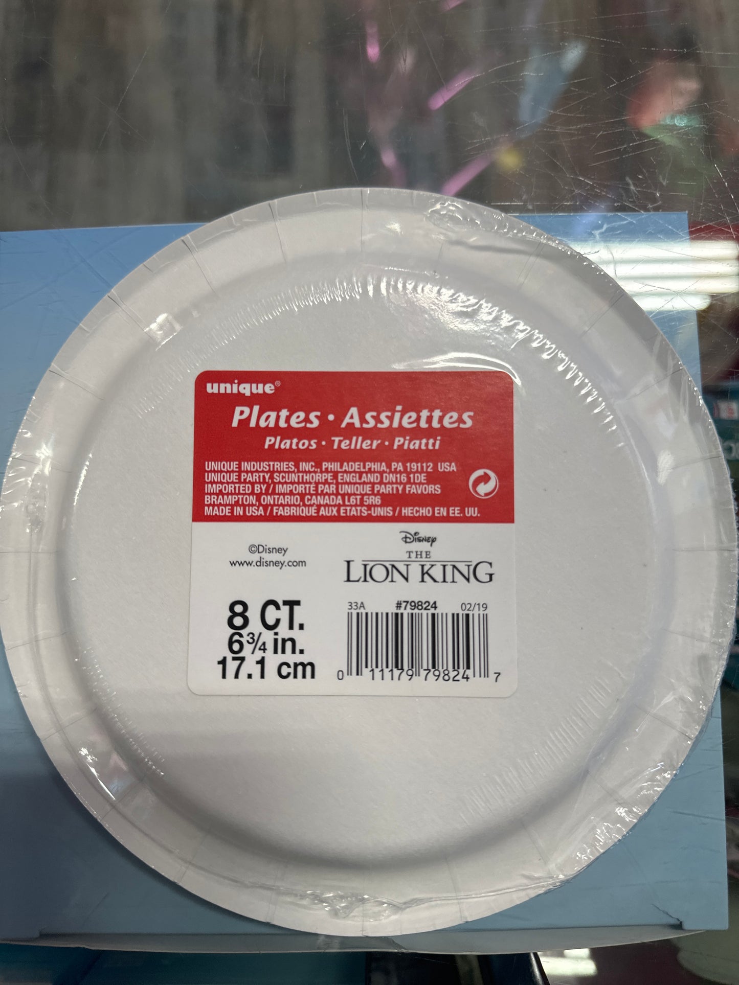 Lion King dessert plates