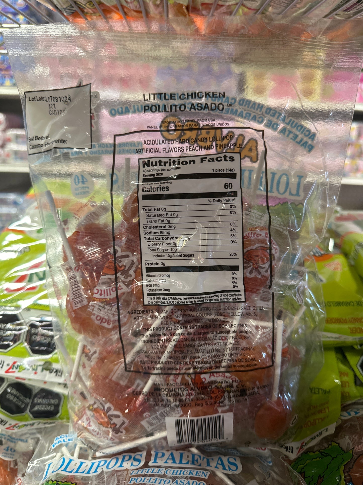 Alvbro Lollipops Little Chicken