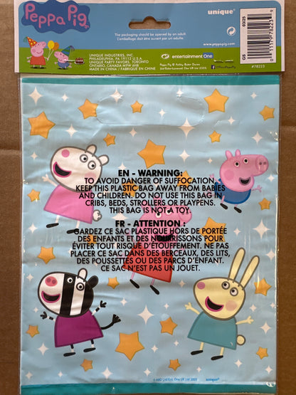 Peppa pig loot bags