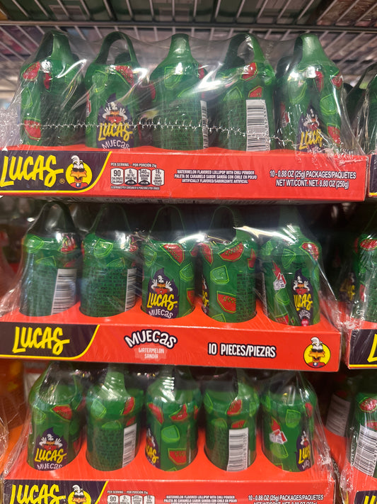 Lucas Muecas Watermelon Sandia 10pk