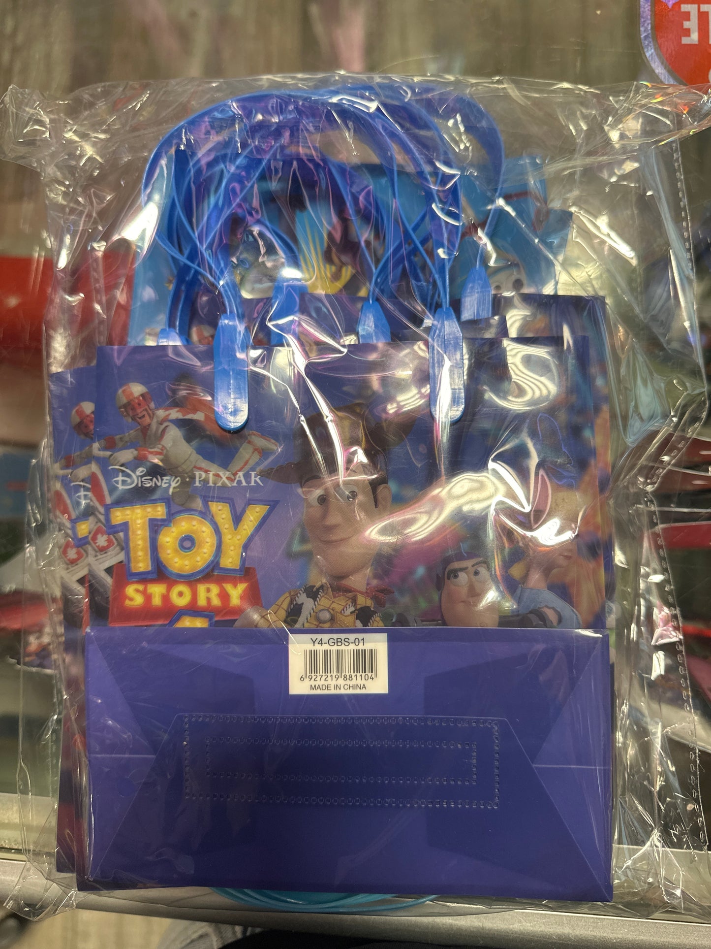 Toy Story Plastic Bags 12 pack